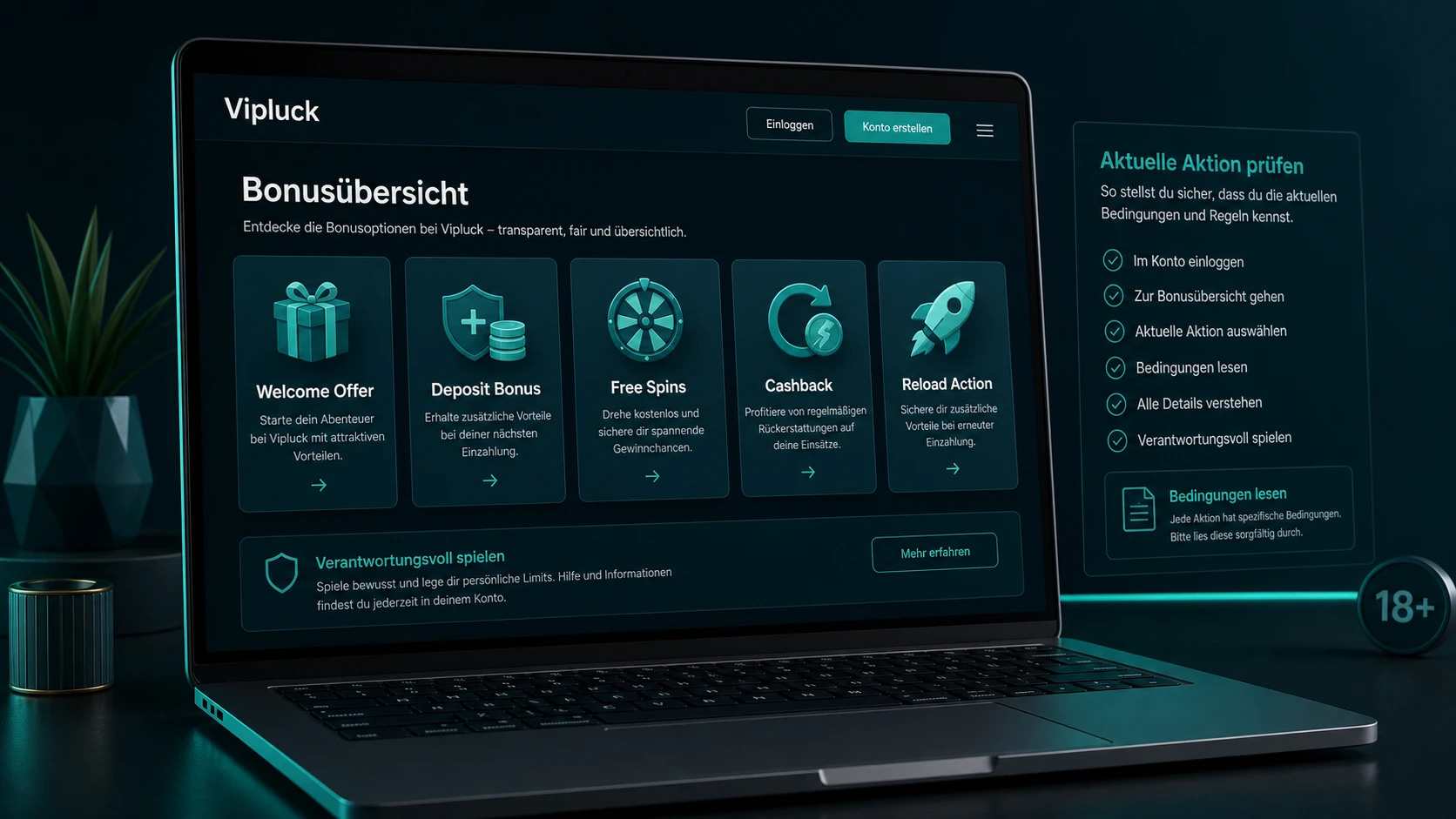 Fazit zum Vipluck Casino Bonus